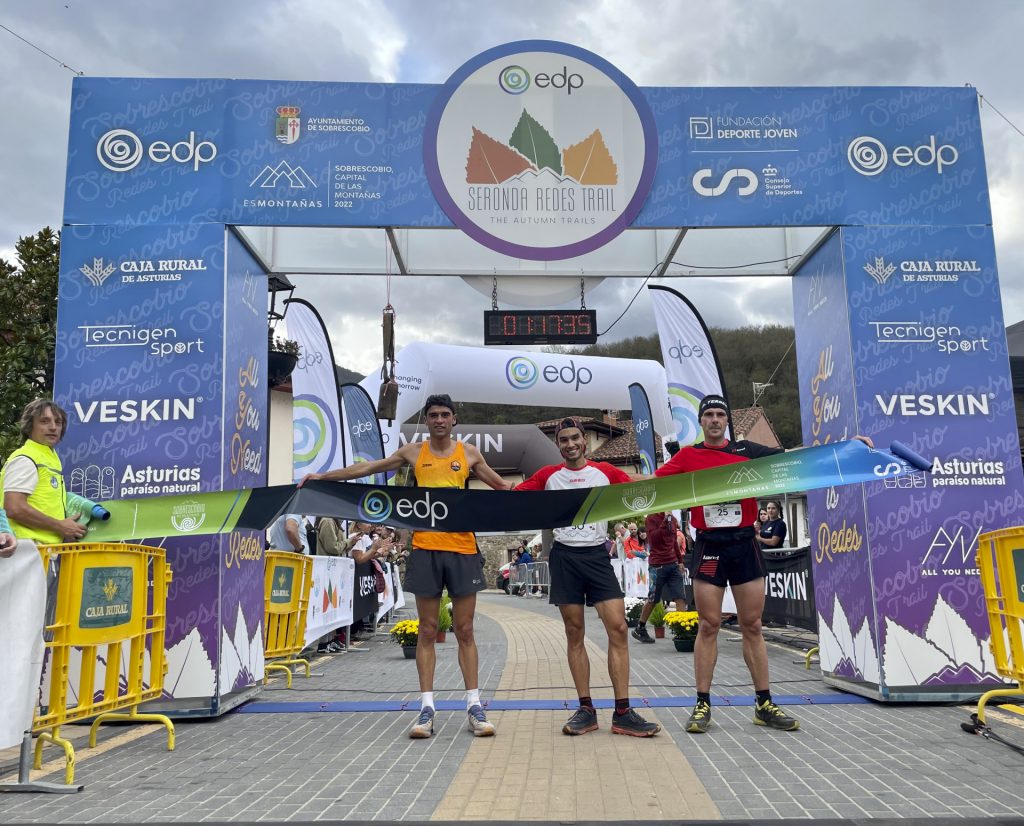Jaime Romo y Verónica Bugliot ganan la Speed Trail de EDP Sobrescobio Redes Trail